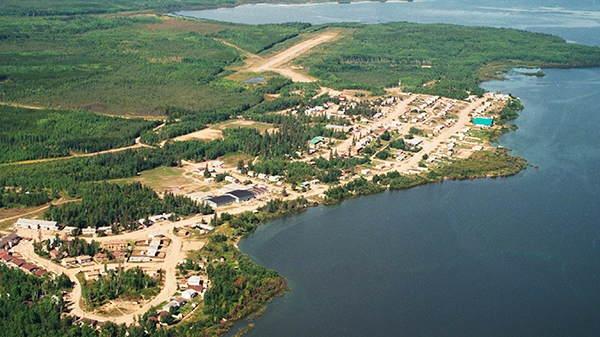 Aerial view of Pinehouse