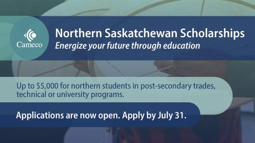 Northern Saskatchewan Scholarship image
